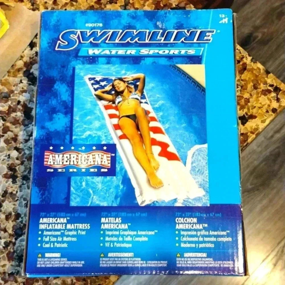 Swimline Watersports Americana Floatie NWT